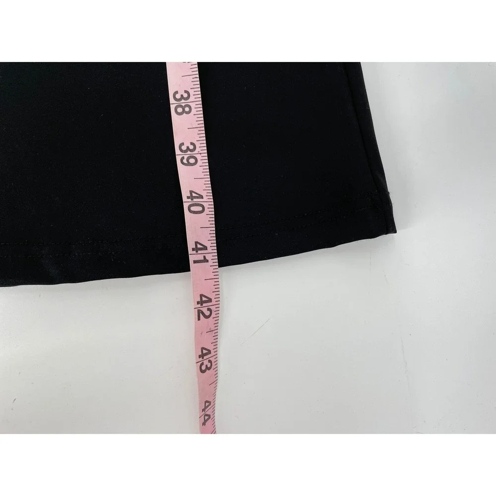 Princess Polly Flare Yoga Pants Womens 2 Black High Rise Stretch Wide‎ Leg Y2K